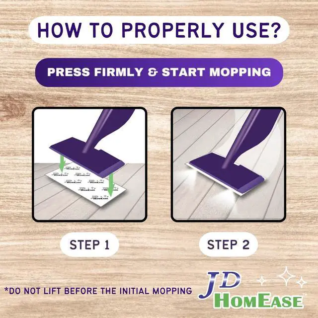 Alt view image 4 of 6 - 48 Pack Premium Microfiber Replacement Pads for Swiffer WetJet - Super Absorbent, Lint-Free, Durable-11"x5.5", Perfect Fit Swiffer WetJet Mop - Safe on Hardwood, Tile, Vinyl