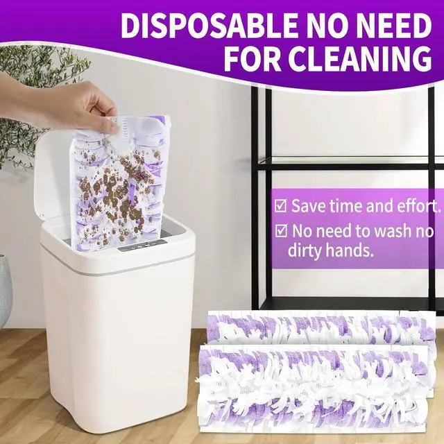 Alt view image 3 of 7 - 25 Count Disposable Mop Pads for Swiffer Power Mop, Replacement for Swiffer Mopping Pads Refills Compatible with Swiffer Power Mop Pads, Multi-Surface Mop and PowerMop Wood Mop Floor Cleaning