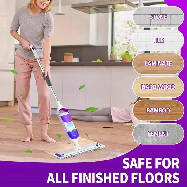Alt view image 6 of 7 - 25 Count Disposable Mop Pads for Swiffer Power Mop, Replacement for Swiffer Mopping Pads Refills Compatible with Swiffer Power Mop Pads, Multi-Surface Mop and PowerMop Wood Mop Floor Cleaning