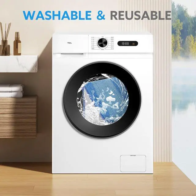 Alt view image 5 of 7 - 6 Pack Microfiber Cleaning Pads are Compatible with Bona Mop,18 Inch Replaceable Mop Pad Refill,Washable & Reusable Blue Microfiber Mop Pads for Hardwood and Hard-Surface Floors