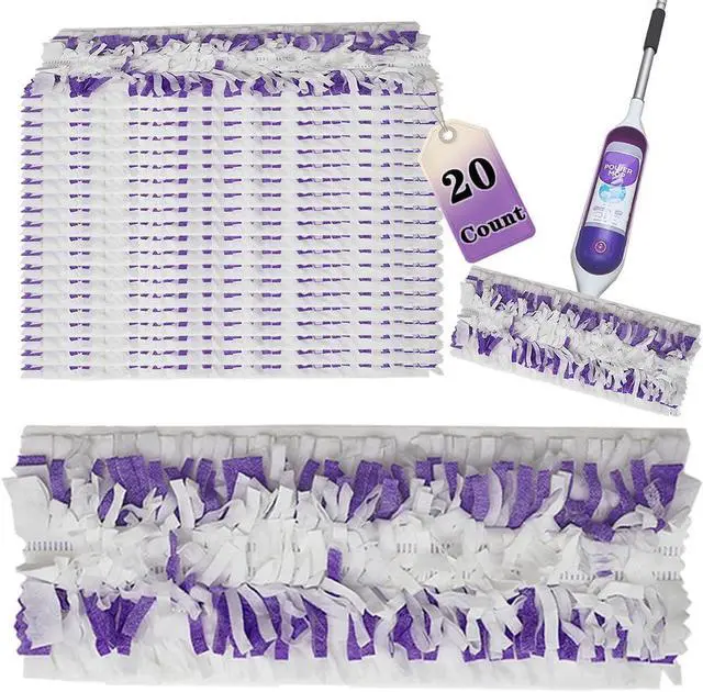 Main image of 20 Count Disposable Mopping Pad Refills for Swiffer PowerMop Multi-Surface Mop Pad Refill for Swiffer Power Mop for Cleaning Floors