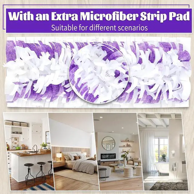 Alt view image 7 of 7 - 20 Pack Disposable Mop Pads Compatible with Swiffer Power Mop Pads Replacement for Swiffer Power Mop Refills, Multi-Surface Mopping Pad Refills, Wet Pads Refill for Floor Cleaning