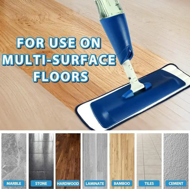 Alt view image 6 of 6 - 6 Pack Microfiber Cleaning Pads for Bona Mop, Safe for Hardwood and Hard-Surface Floors, Reusable Microfiber Mop Pads for 18 Inch Mop, No Residue, Super-Absorbent, Over 500 Machine Washes