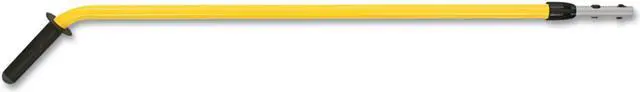 Alt view image 3 of 4 - Rubbermaid Commercial Products HYGEN Quick-Connect Ergonomic Extension/Extendable Handle/Stick, 48"-72", Yellow, for Janitorial/Professional Microfiber Floor Cleaning/Mopping