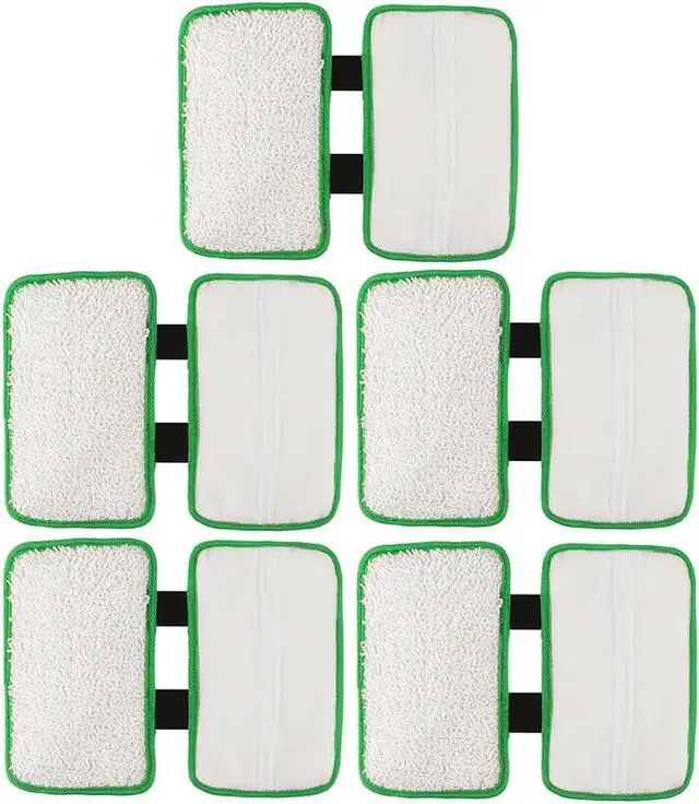 Main image of Mop Pads Replacement Compatible with Shark Sonic Duo Hardwood Floor Cleaner - Reusable and Washable Mop Cloth Refill (5 Pack)