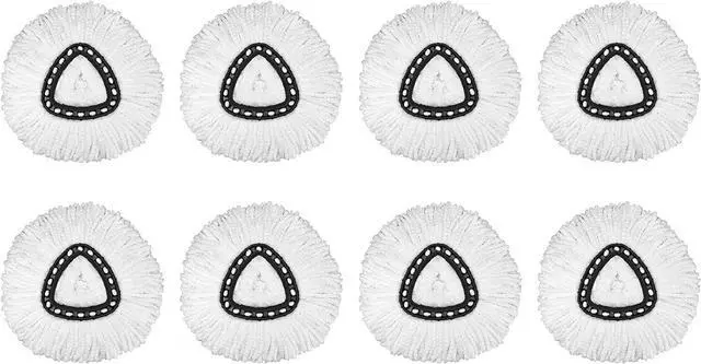 Main image of Mop Heads Replacement for O-Ceda Easy Wrin Spin Mop, Microfiber Spin Mop Refills, Easy Cleaning Mop Head Replacement (8)