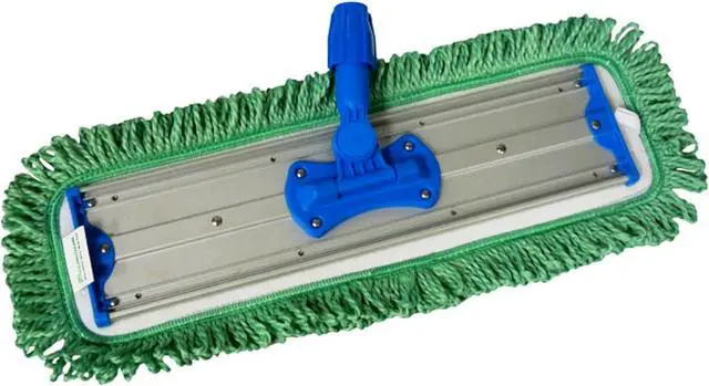 Alt view image 6 of 6 - Real Clean 18 inch Professional Commercial Microfiber Mop with Three 18 inch Premium Microfiber Mop Pads and 2 Microfiber Towels