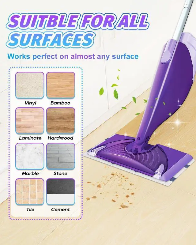 Alt view image 6 of 7 - Disposable Mop Pad Refills Compatible with Swiffer Wet Jet Mop, Mopping Pad Refill Fit for Swiffer Wetjet Mop, 30 Count Multi-Layer Floor Mop Pads for Multi Surface Floor