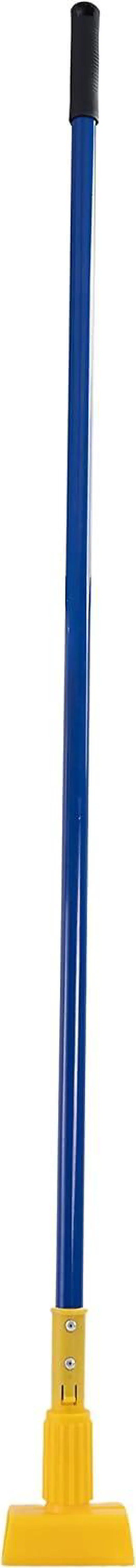 Alt view image 5 of 7 - Matthew Cleaning Commercial Quick-Change Iron Mop Handle for Floor Cleaning Heavy Duty Mop Stick Replacement 60inch Jaw Clamp-Style Wet Mop Handle 6 Packs