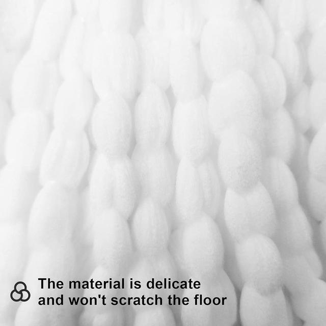 Alt view image 3 of 4 - 6 Pack Spin Mop Replacement Heads Compatible with Hurricane, Mopnado, Casabella and Other Standard Size Spin Mop, Easy to Clean and Durable Microfiber Spin Mop Refills, Mops Head for Floor Cleaning