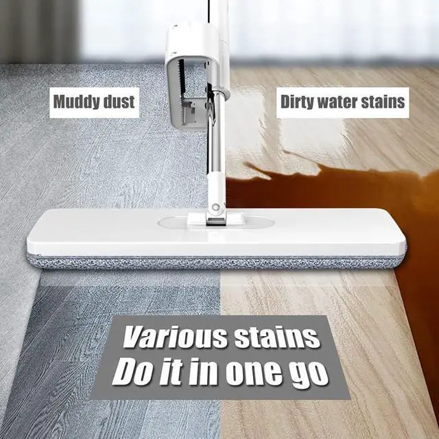 Alt view image 6 of 7 - 6 Pack Microfiber Spray Mop Replacement Heads for Wet Dry Mops, Premium Floor Cleaning Pads, Reusable Replacement Refills Compatible with Bona Floor Care System - Dark Gray
