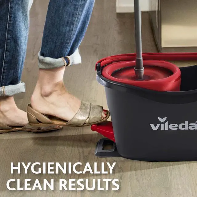 Alt view image 2 of 6 - Vileda EasyWring and Clean Turbo Classic Microfibre Mop Refill Head, Pack of 2
