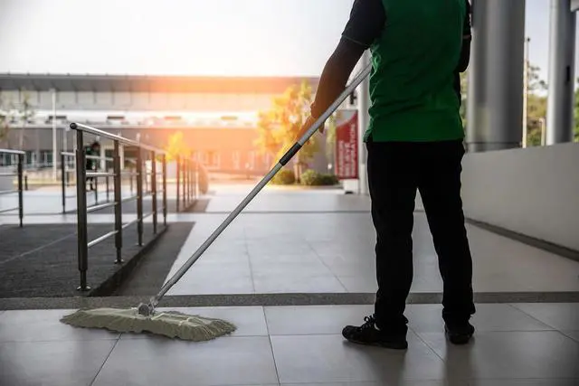 Alt view image 5 of 7 - Ultimate Dust Mop Kit: Industrial-Grade Performance, Heavy-Duty Frame, Telescopic Handle - White 18 Inch