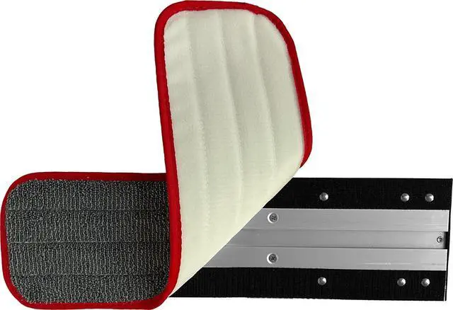 Alt view image 3 of 7 - Premium Floor Wax Application Kit with 5 Microfiber Pads, Telescopic Handle, and Recharging Bucket