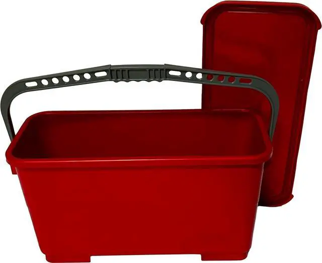 Alt view image 7 of 7 - Premium Floor Wax Application Kit with 5 Microfiber Pads, Telescopic Handle, and Recharging Bucket
