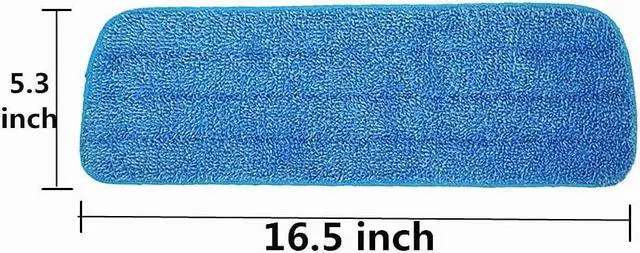 Alt view image 3 of 5 - Microfiber Spray Mop Replacement Heads for Wet/Dry Mops Floor Cleaning Pads Compatible with Bona Floor Care System (6 Pack)