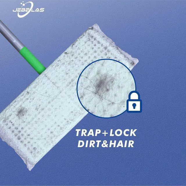 Main image of JEBBLAS Disposable Mop Refills Dry Sweeping Pad for Floor Mop Sweeping Cloths Multi Surface Refills, 240 Count