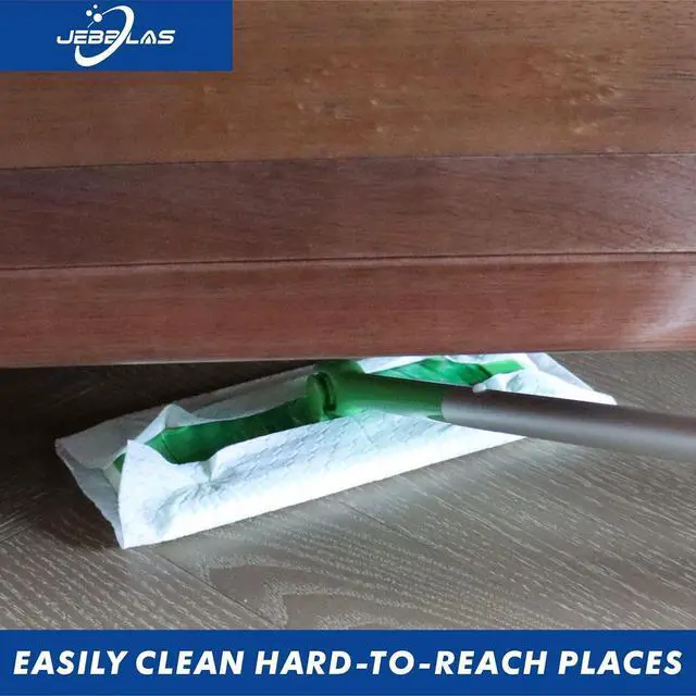 Alt view image 6 of 7 - JEBBLAS Disposable Mop Refills Dry Sweeping Pad for Floor Mop Sweeping Cloths Multi Surface Refills, 240 Count