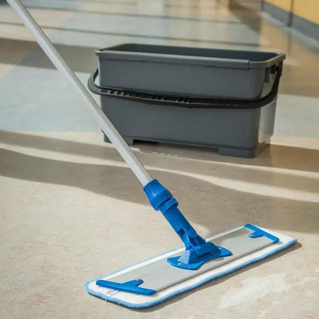Alt view image 4 of 7 - Carlisle FoodService Products 363351900 Aluminum Flat Mop Head Only, 18" Length (Pack of 2)