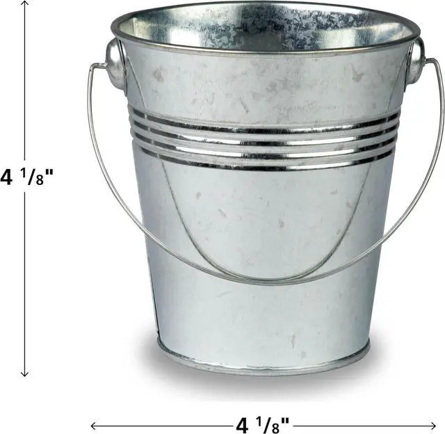 Alt view image 7 of 7 - Teacher Created Resources Buckets Set, Set of 6, Metal (TCR6076)