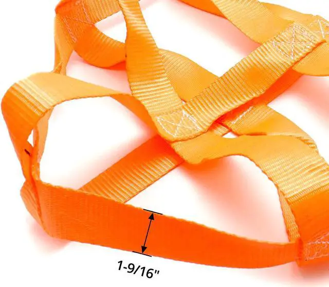 Alt view image 5 of 6 - QWORK Durable Bucket Sling with Belly Bands for 5 Gallon Bucket, 200lbs Capacity