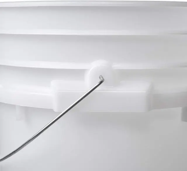 Alt view image 4 of 6 - Letica Premium 7 Gallon Bucket, HDPE, Natural, 6 Pack