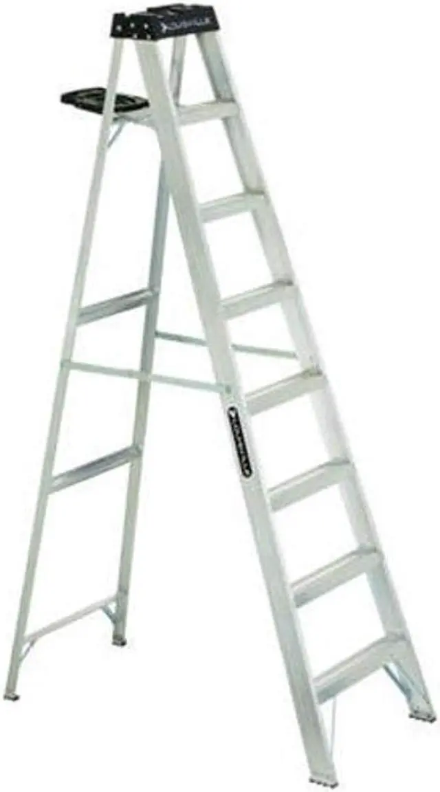 Main image of Louisville Ladder 8-Foot Aluminum Step Ladder, 300-Pound Load Capacity, Type IA, AS3008