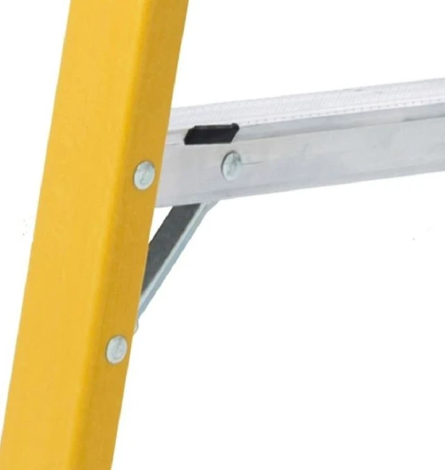 Alt view image 6 of 6 - DEWALT 6' Fiberglass Stepladder