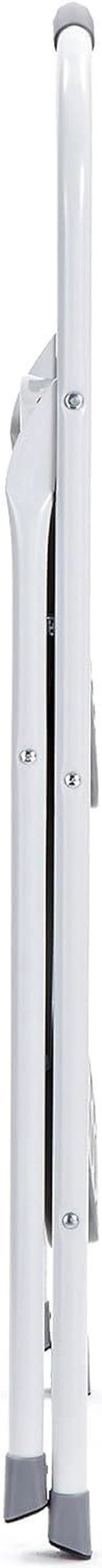 Alt view image 5 of 7 - Rubbermaid 2-Step Steel Step Stool Ladder with Hand Grip, ANSI Type 2 Duty Rating, 225 lb Capacity, White