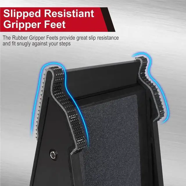 Alt view image 5 of 7 - Ladder Leveler,Roof Pitch Hopper, Ladder Stabilizer,Roof Leveling Tool,Stable Platform for Uneven Surface