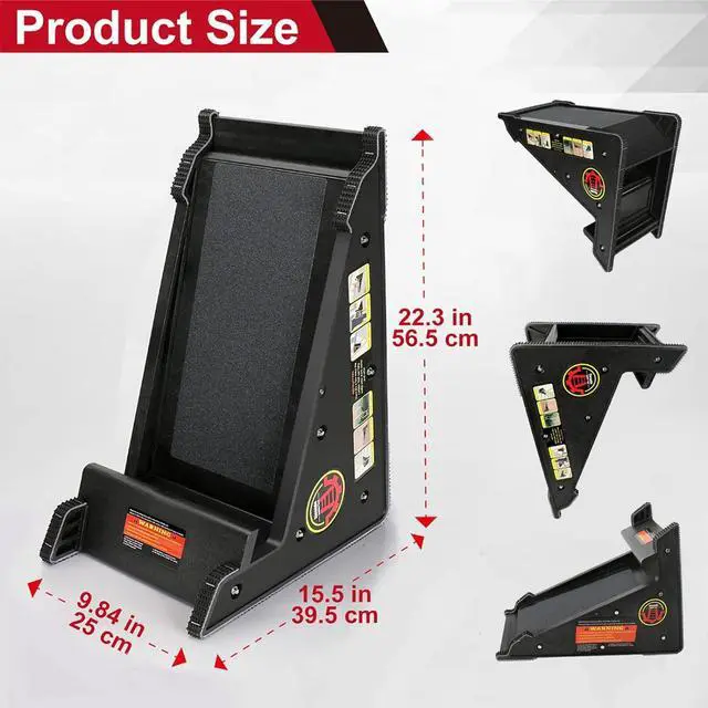Alt view image 6 of 7 - Ladder Leveler,Roof Pitch Hopper, Ladder Stabilizer,Roof Leveling Tool,Stable Platform for Uneven Surface