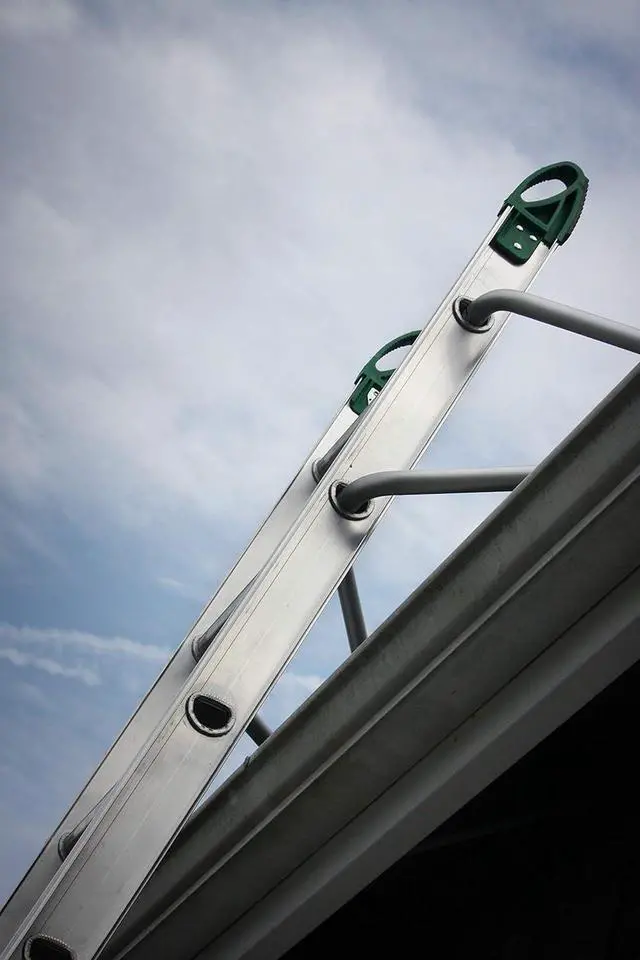 Alt view image 4 of 5 - Ladder Stabilizer Standoff Brackets with Foam Elbows (Sold in Pairs)