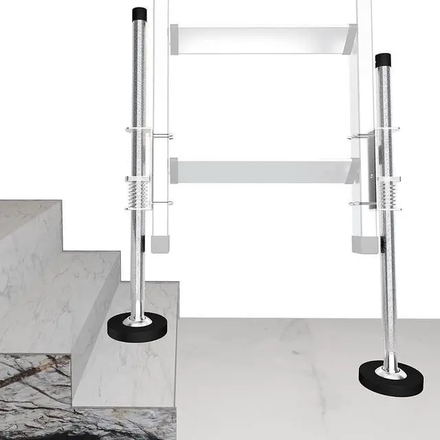 Main image of Ladder Leveler Pair,Ladder Accessories Tools Working on Stairs, Adjustable Ladder Leveler for Stable Platform and Ground Level for All Surfaces-Standard Version 20"