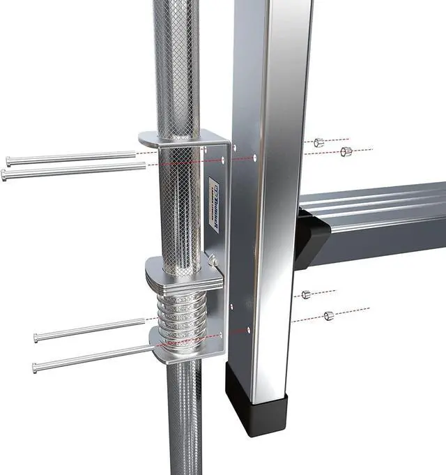 Alt view image 5 of 6 - Ladder Leveler Pair,Ladder Accessories Tools Working on Stairs, Adjustable Ladder Leveler for Stable Platform and Ground Level for All Surfaces-Standard Version 20"
