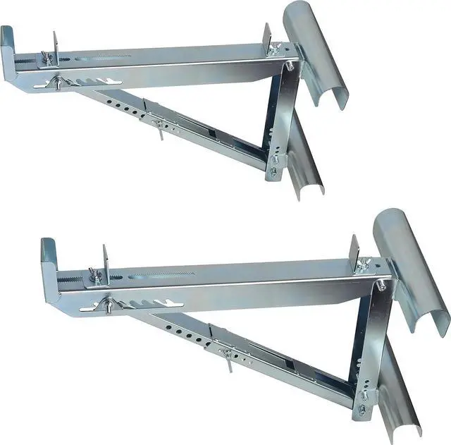 Main image of Ladder Jacks Scaffold Bracket, Two-Rung Short Body Extension Ladder Jack for Working Stage (1 Pair)