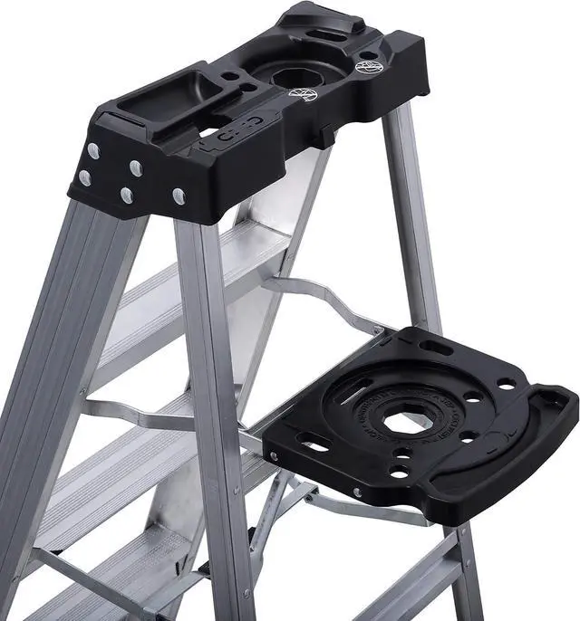 Alt view image 4 of 7 - DeWalt DXL2010-02 2-Foot Step Stool Industrial, 2-Feet, Silver