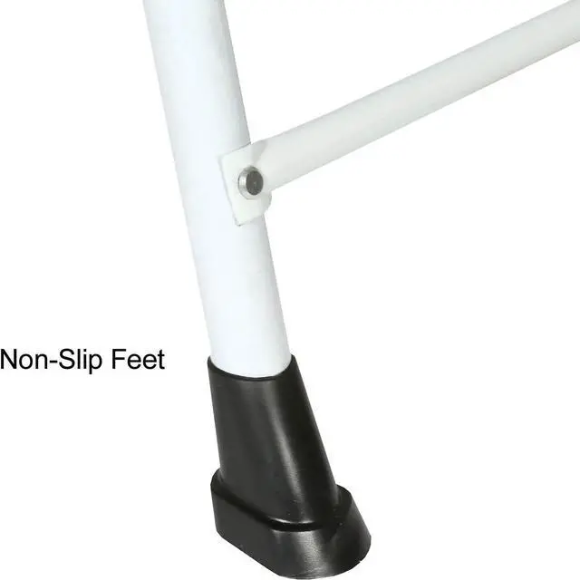 Alt view image 5 of 7 - SUPPORT PLUS 4 Step Ladder Folding Step Stool with Handrail & Ladder Tool Couch - Folding Safety Step Ladders for Seniors, 300 Pound Capactiy Heavy Duty Step Ladder