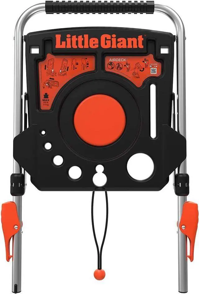 Alt view image 4 of 7 - Little Giant Ladders, AirDeck Workstation, Ladder Accessory, Plastic, 25 Lbs Weight Rating, (26057-001)