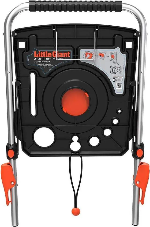 Alt view image 3 of 7 - Little Giant Ladders, AirDeck Workstation, Ladder Accessory, Plastic, 25 Lbs Weight Rating, (26057-001)