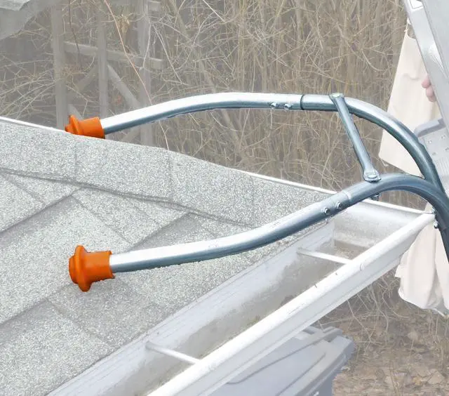 Alt view image 3 of 7 - Multi-Pro Ladder Standoff for Corners and More, Heavy Duty Stabilizer, for Varying Depths, Add Safety and Stability for Gutter Cleaning and Roof Access