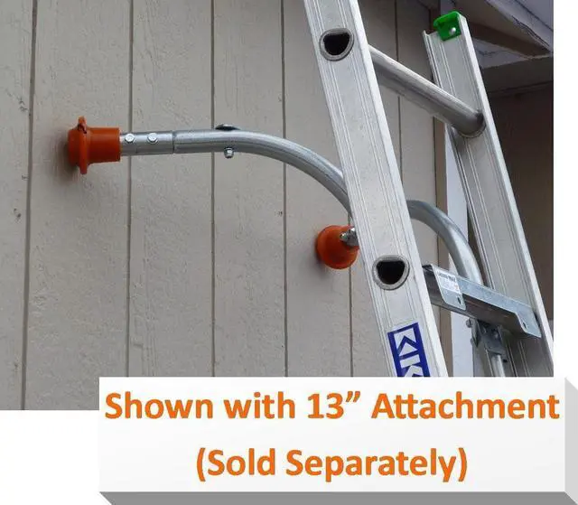 Alt view image 4 of 7 - Multi-Pro Ladder Standoff for Corners and More, Heavy Duty Stabilizer, for Varying Depths, Add Safety and Stability for Gutter Cleaning and Roof Access