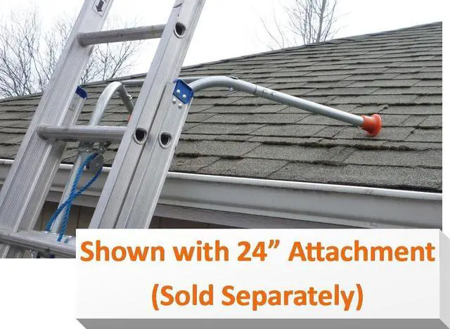 Alt view image 5 of 7 - Multi-Pro Ladder Standoff for Corners and More, Heavy Duty Stabilizer, for Varying Depths, Add Safety and Stability for Gutter Cleaning and Roof Access