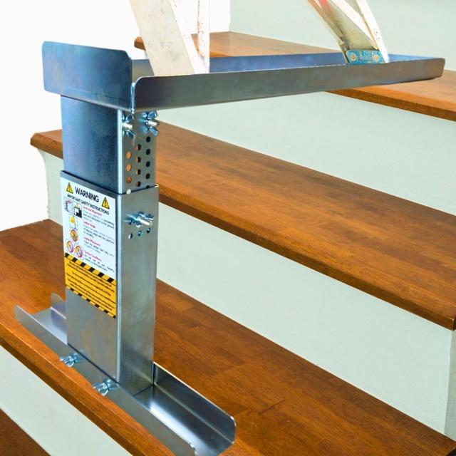Ladder Leveler For Extension Ladders, Up To 330 LBS Ladder Leg Leveling Tool 1 Pair Height Adjustable Ground
