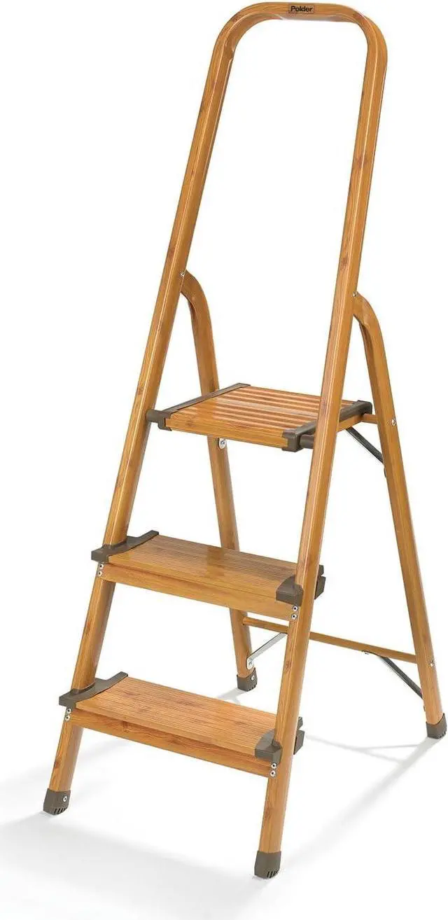 Main image of 3-Step Ultralight Ladder, Woodgrain