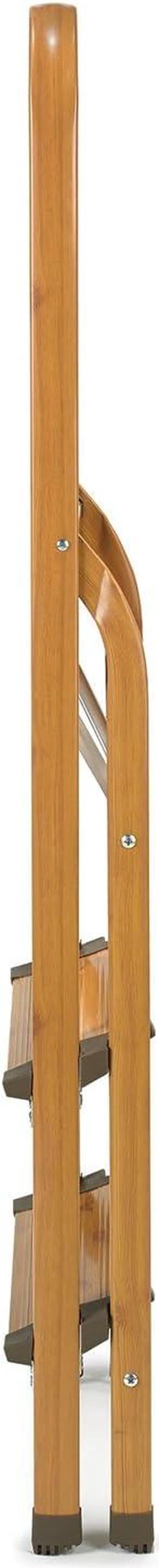 Alt view image 5 of 5 - 3-Step Ultralight Ladder, Woodgrain