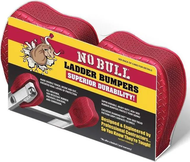 Alt view image 3 of 4 - No Bull Extension Ladder Covers/Mitts 2-Pack (Carton of 2)
