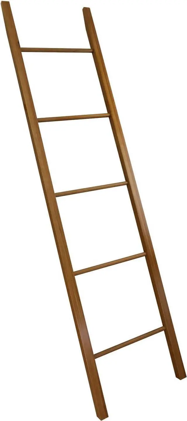 Alt view image 6 of 7 - American Trails Decorative Ladder with Solid American Cherry