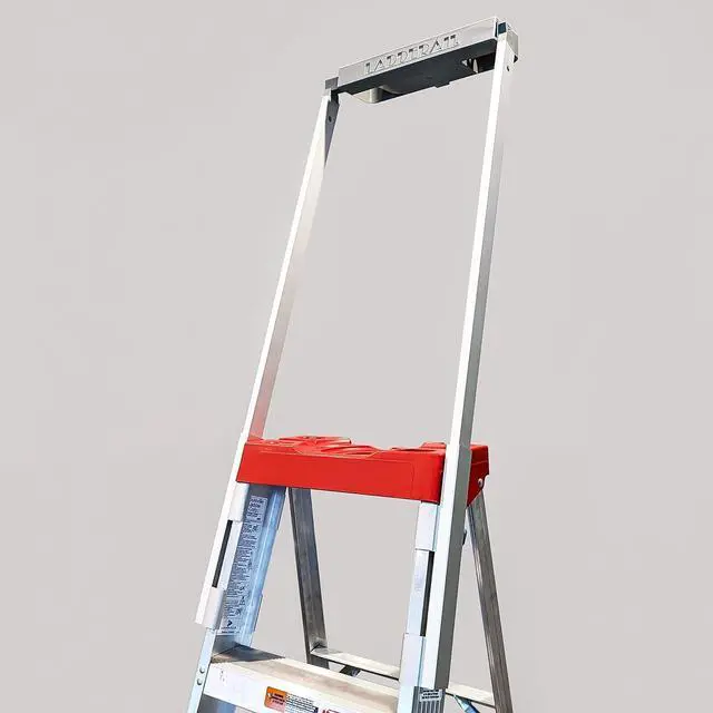 Main image of Universal A-Frame Step Ladder Safety Handrail Attachment Accessory Hand Rail Extension