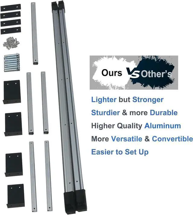 Alt view image 5 of 6 - Basement Ladder 5 Rung, 54in H Aluminum Window Well Ladder, Fire Escape Ladder in Humid Environments with Load Capacity up to 500lbs Egress Ladder, Escape Ladder or Bunk Bed Ladder