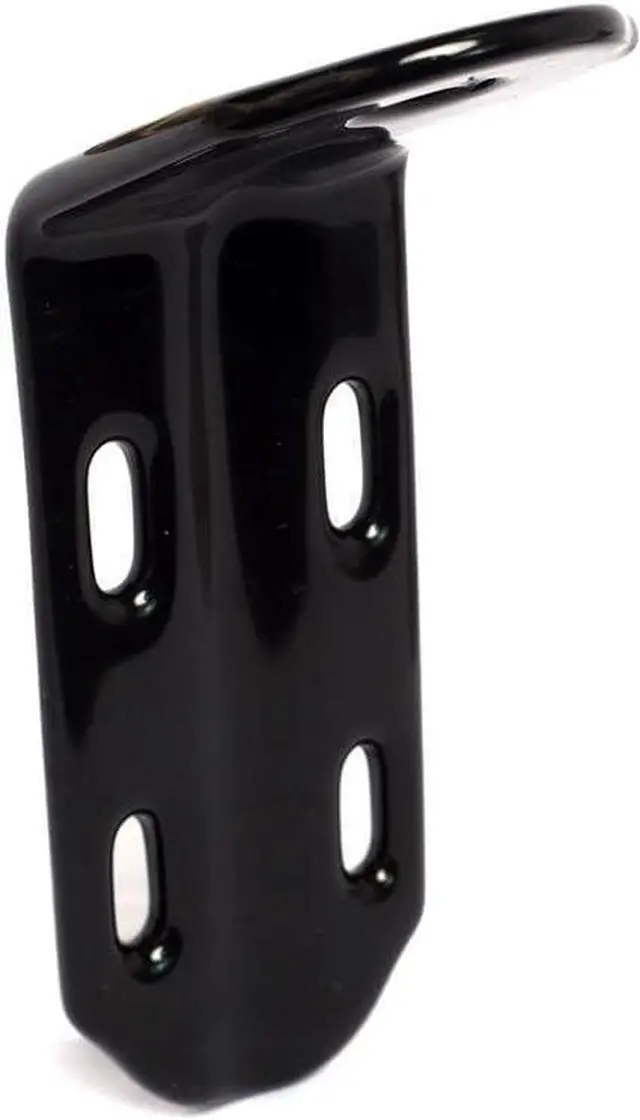 Alt view image 2 of 5 - Vantech Galvanized Adjustable Ladder Stopper Coated w/Rubber (Aluminum Channels) Black